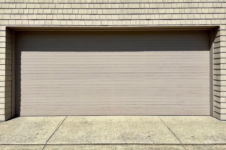 Residential garage door installation